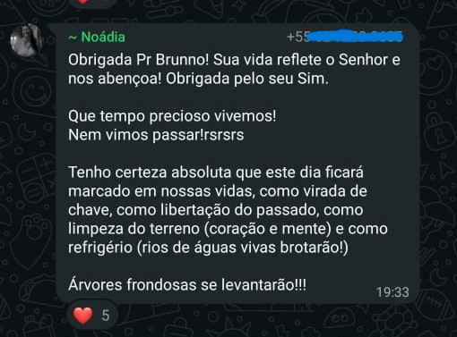 Depoimento da Noádia