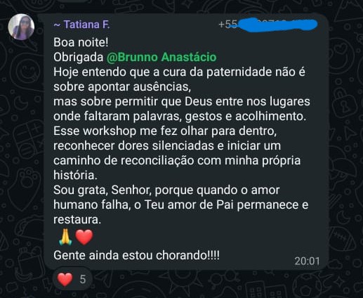 Depoimento da Tatiana